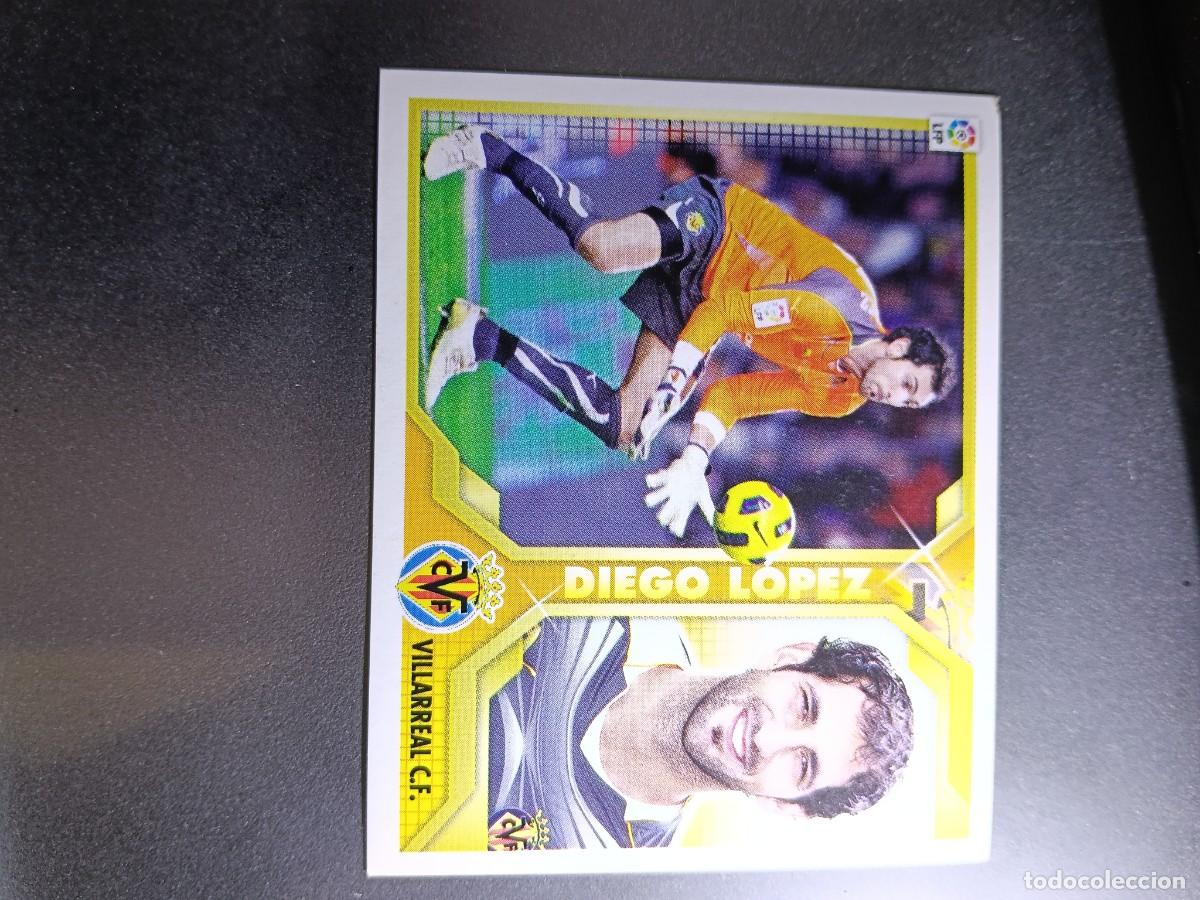 Coleccionismo cromos antiguos: CROMO DIEGO LOPEZ 1 VILLARREAL LIGA 11 12 2011 2012 ESTE PANINI NUNCA PEGADO