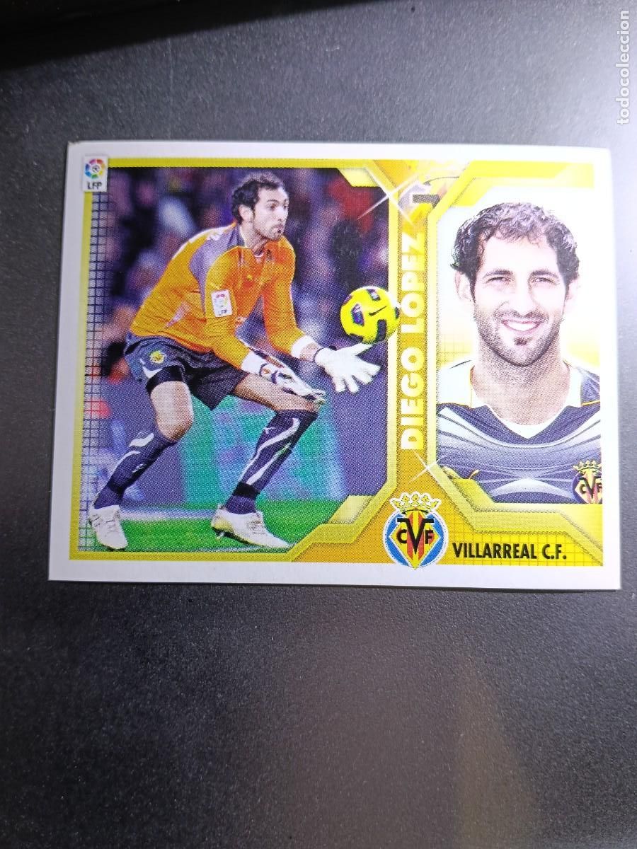 Coleccionismo cromos antiguos: CROMO DIEGO LOPEZ 1 VILLARREAL LIGA 11 12 2011 2012 ESTE PANINI NUNCA PEGADO