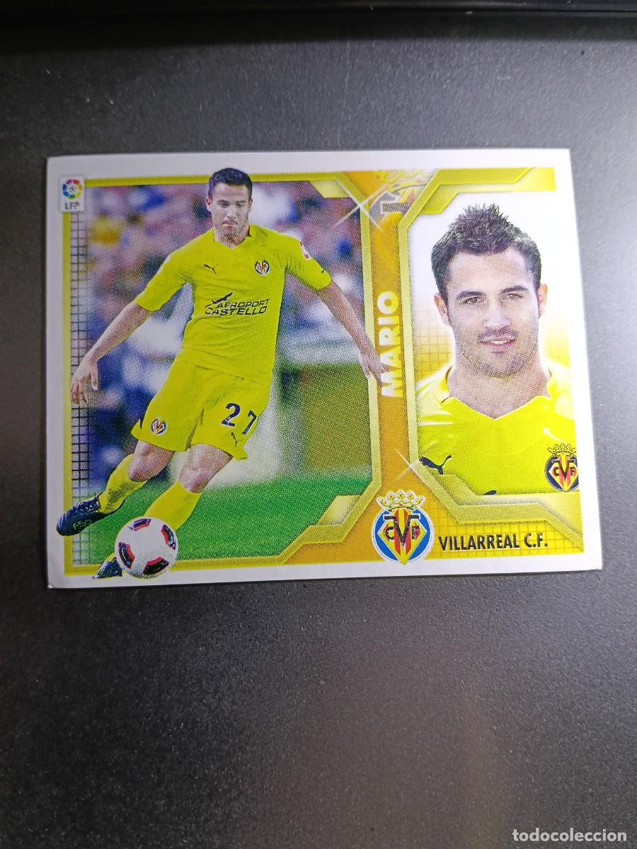 Coleccionismo cromos antiguos: CROMO MARIO 3 VILLARREAL LIGA 11 12 2011 2012 ESTE PANINI NUNCA PEGADO