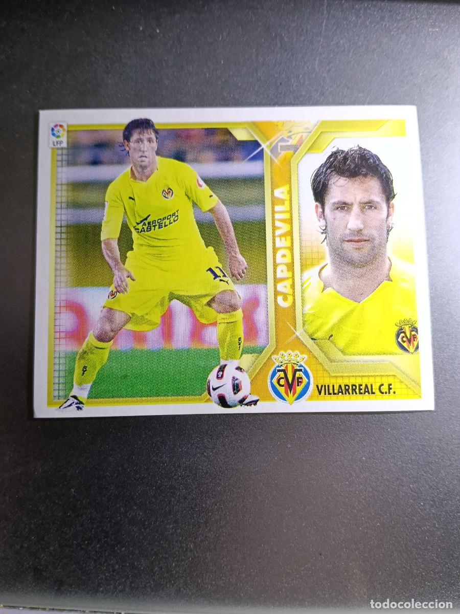 Coleccionismo cromos antiguos: CROMO CAPDEVILA 7 A 7A VILLARREAL BAJA LIGA 11 12 2011 2012 ESTE PANINI NUNCA PEGADO
