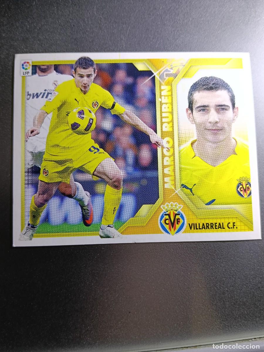 Coleccionismo cromos antiguos: CROMO MARCO RUBEN 16 VILLARREAL LIGA 11 12 2011 2012 ESTE PANINI NUNCA PEGADO