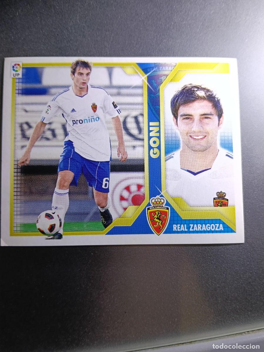 Coleccionismo cromos antiguos: CROMO GONI 6 B 6B ZARAGOZA BAJA LIGA 11 12 2011 2012 ESTE PANINI NUNCA PEGADO