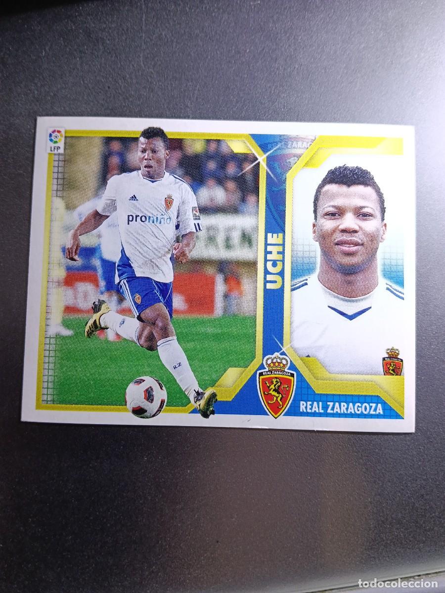 Coleccionismo cromos antiguos: CROMO UCHE 15 BAJA ZARAGOZA LIGA 11 12 2011 2012 ESTE PANINI NUNCA PEGADO