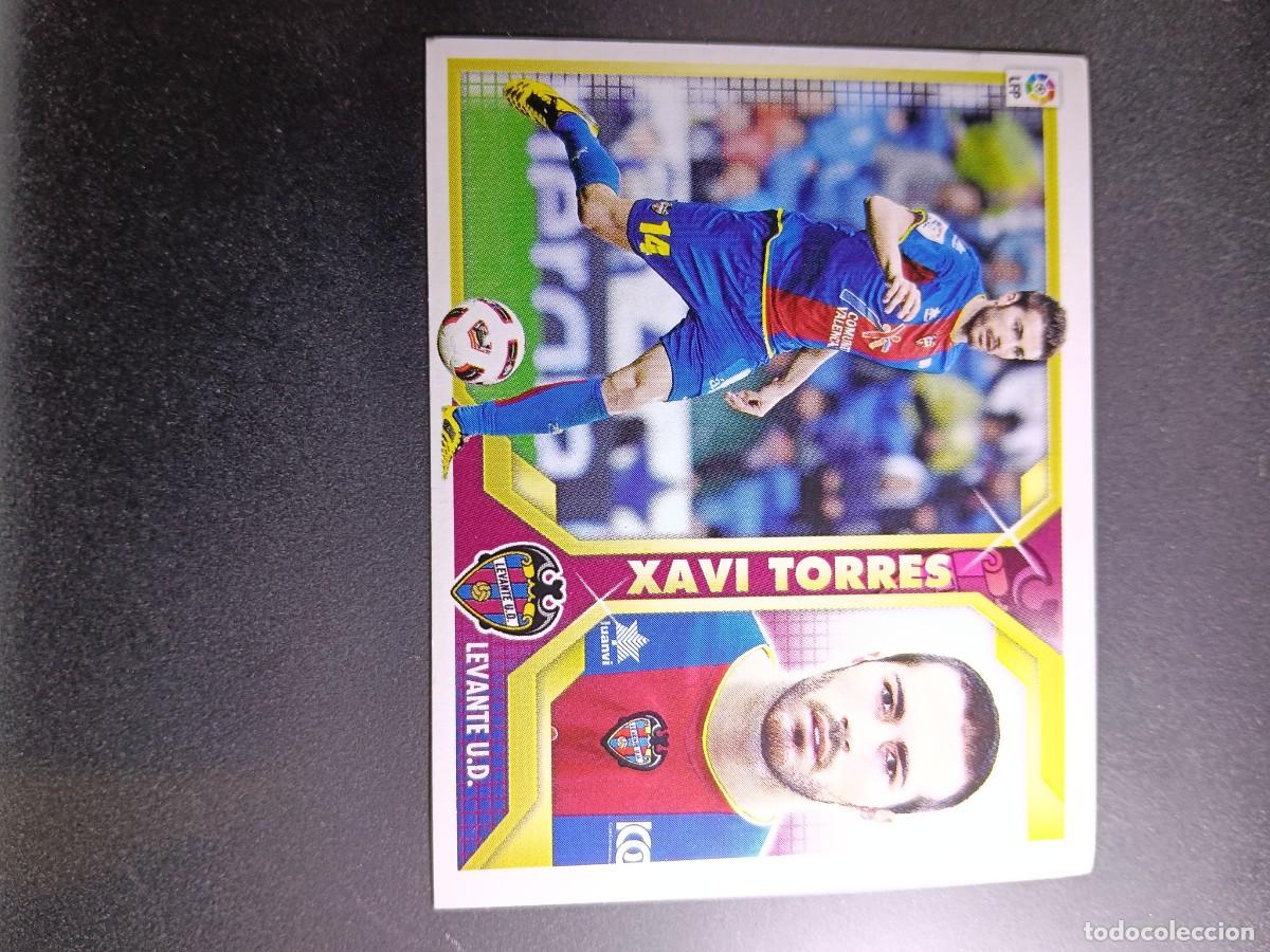 Coleccionismo cromos antiguos: CROMO XAVI TORRES 11B 11 B COLOCA LEVANTE LIGA 11 12 2011 2012 ESTE PANINI NUNCA PEGADO