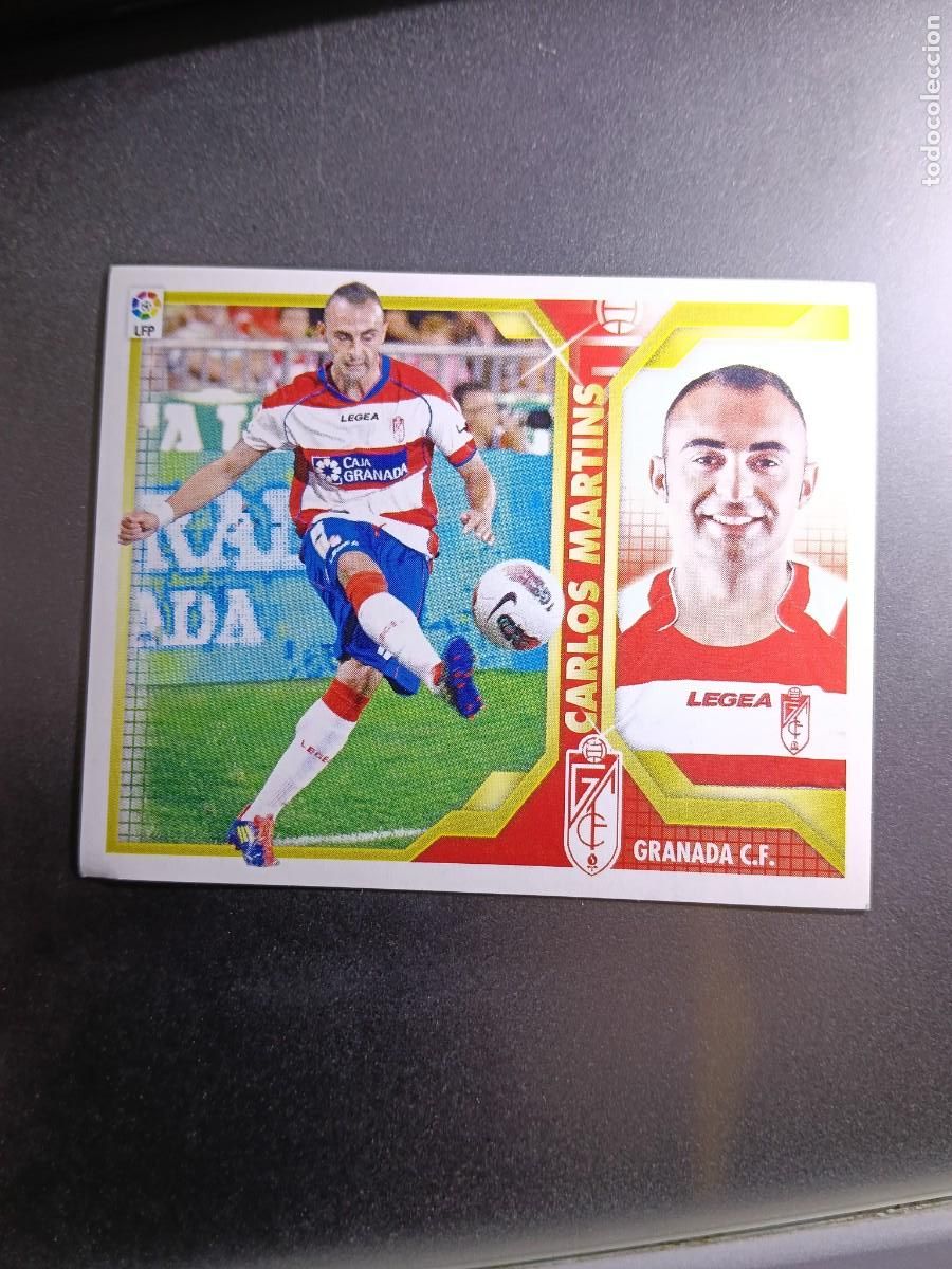 Coleccionismo cromos antiguos: CROMO CARLOS MARTINS FICHAJE 47 &Uacute;LTIMOS FICHAJES 47 GRANADA LIGA 11 12 2011 2012 ESTE PANINI NUNCA