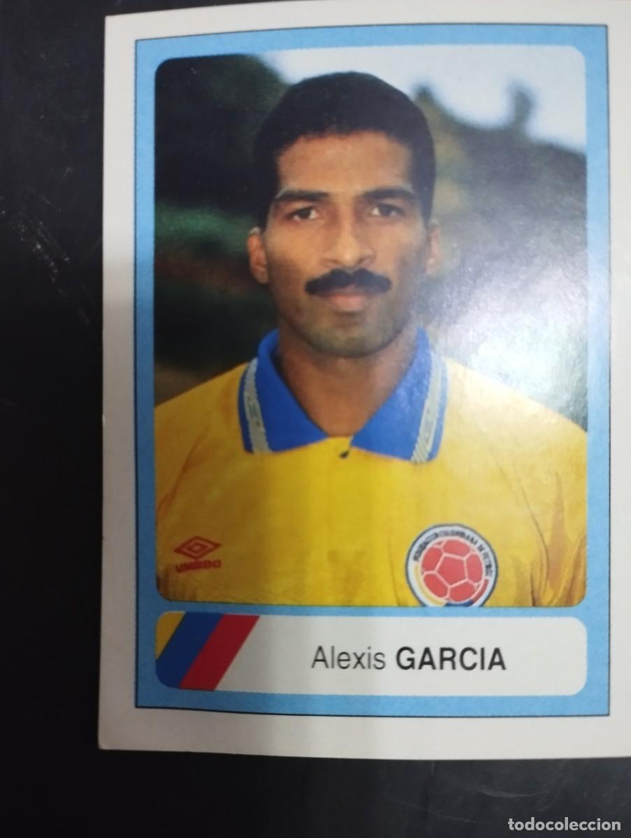 Collectionnisme Cartes &agrave; collectionner anciennes: Mundial USA 1994 Ediciones Estadio Cromo n&uacute;mero 132 Alexis Garc&iacute;a