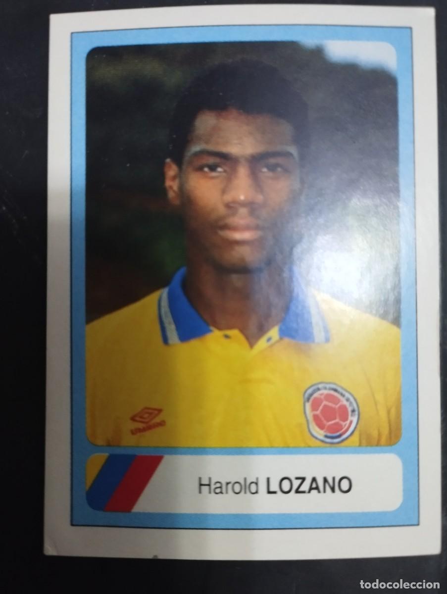 Collectionnisme Cartes &agrave; collectionner anciennes: Mundial USA 1994 Ediciones Estadio Cromo n&uacute;mero 137 Harold Lozano