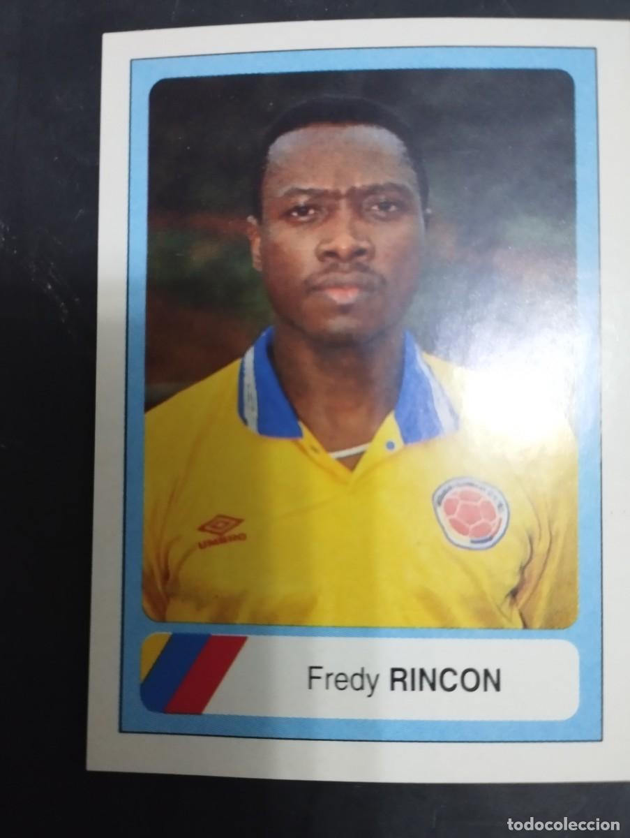 Collectionnisme Cartes &agrave; collectionner anciennes: Mundial USA 1994 Ediciones Estadio Cromo n&uacute;mero 138 Fredy Rinc&oacute;n