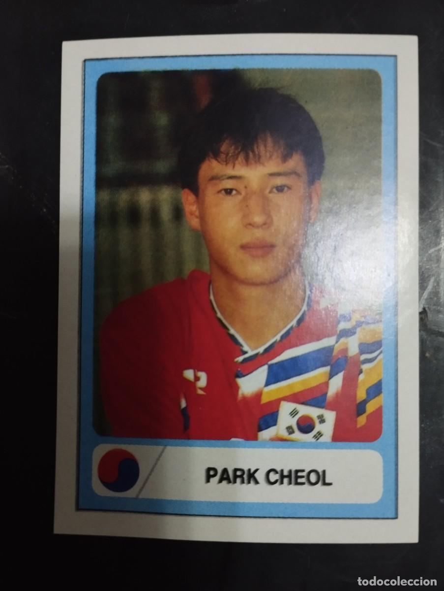 Collectionnisme Cartes &agrave; collectionner anciennes: Mundial USA 1994 Ediciones Estadio Cromo n&uacute;mero 149 Park Cheol