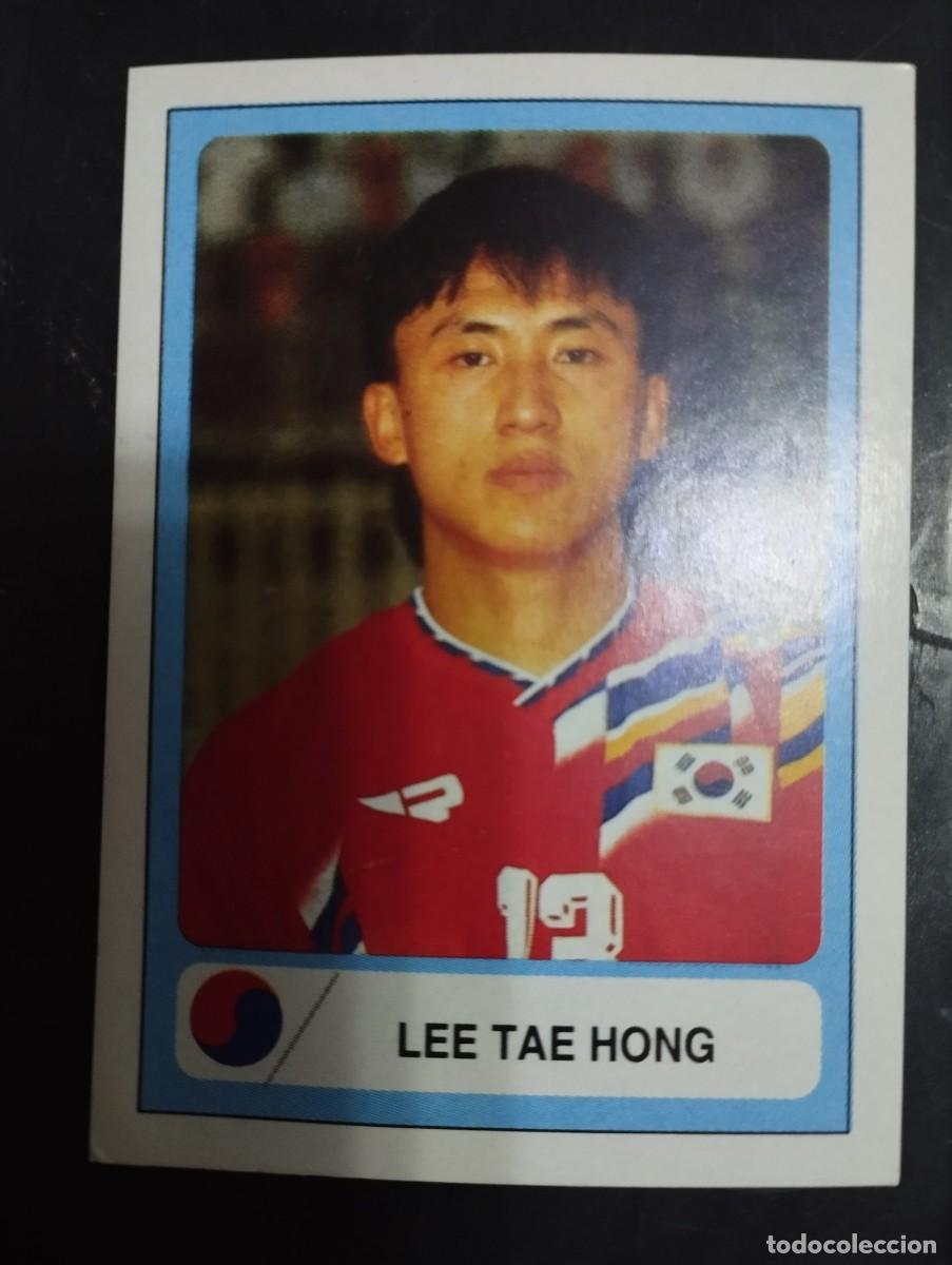 Collectionnisme Cartes &agrave; collectionner anciennes: Mundial USA 1994 Ediciones Estadio Cromo n&uacute;mero 154 Lee Tae Hong