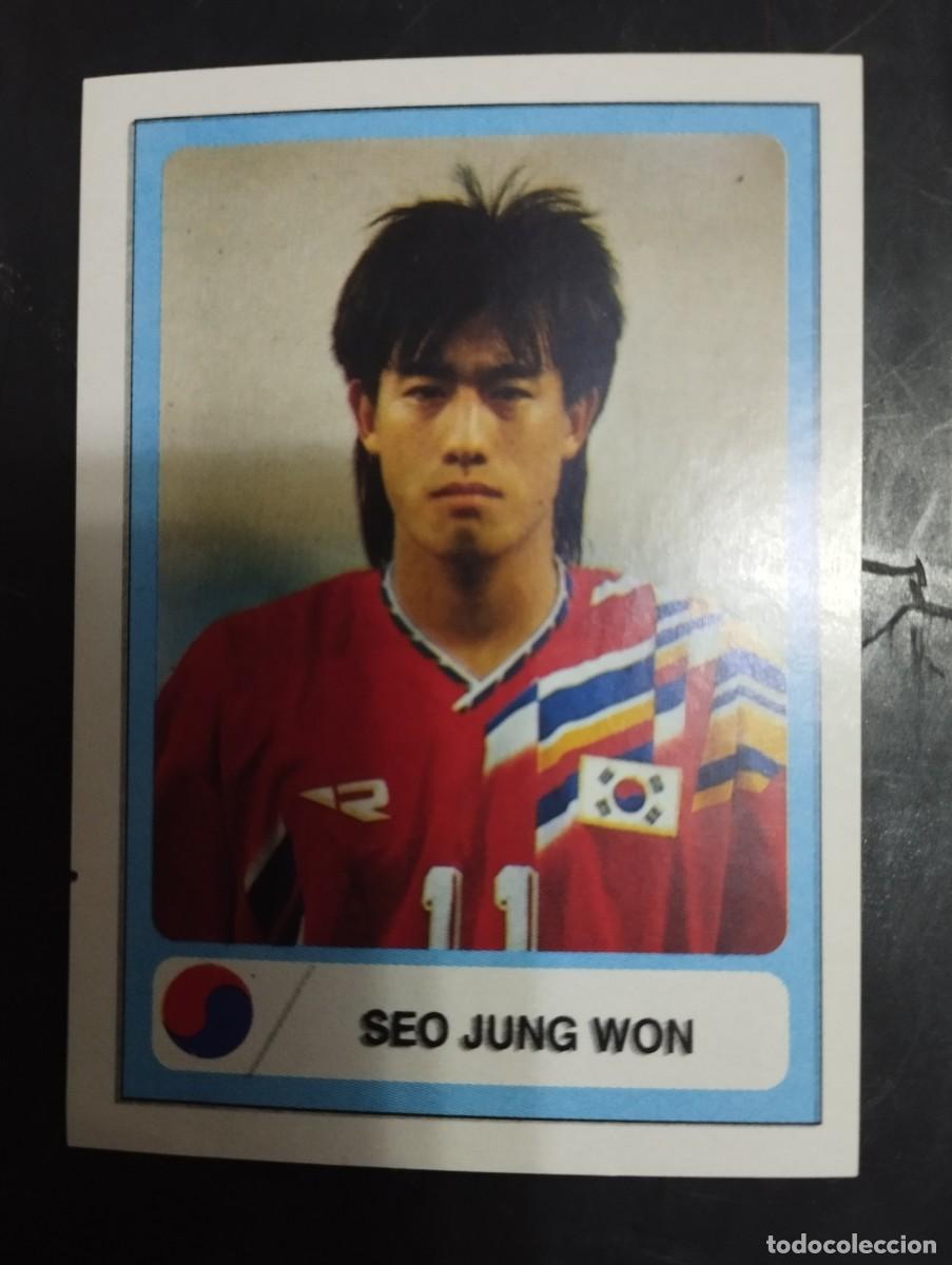 Collectionnisme Cartes &agrave; collectionner anciennes: Mundial USA 1994 Ediciones Estadio Cromo n&uacute;mero 161 Seo Jung Won