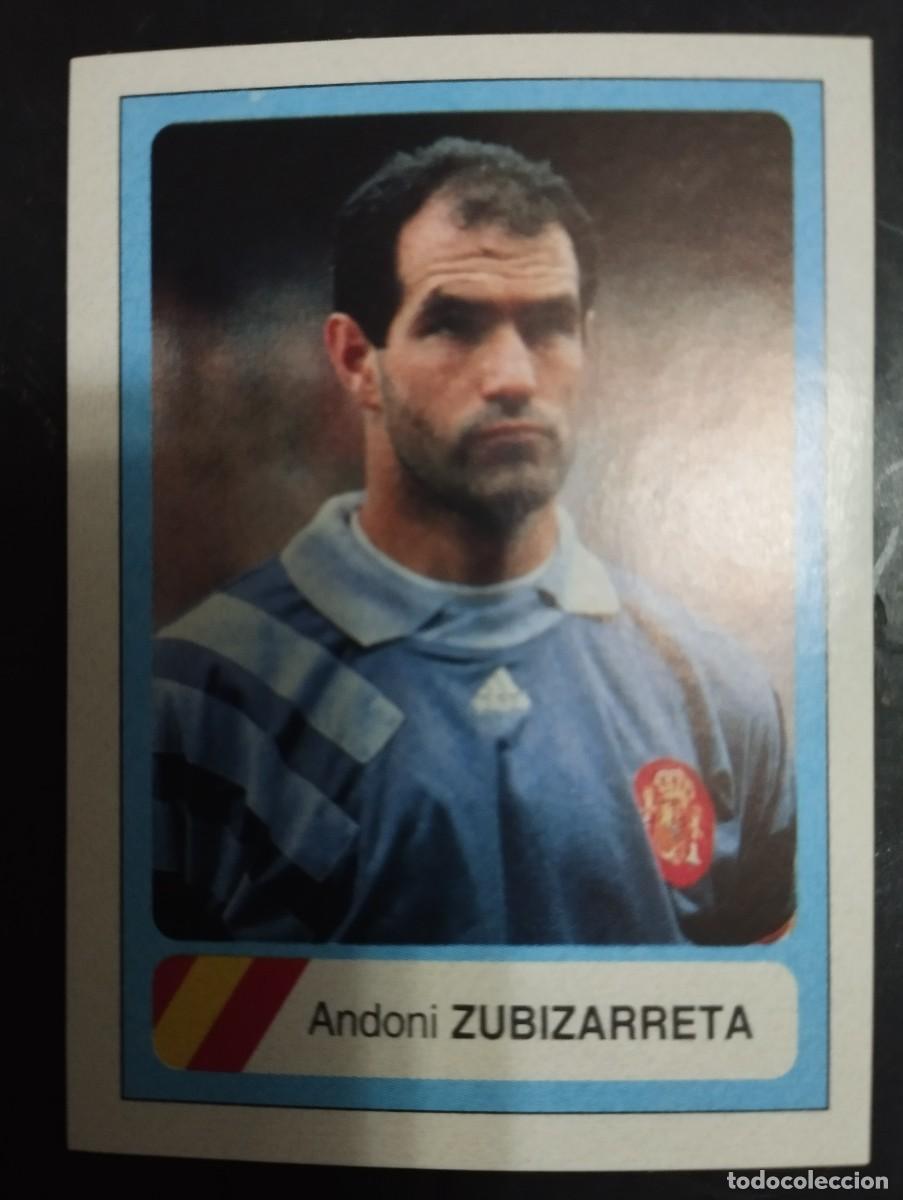 Collectionnisme Cartes &agrave; collectionner anciennes: Mundial USA 1994 Ediciones Estadio Cromo n&uacute;mero 164 Andoni Zubizarreta