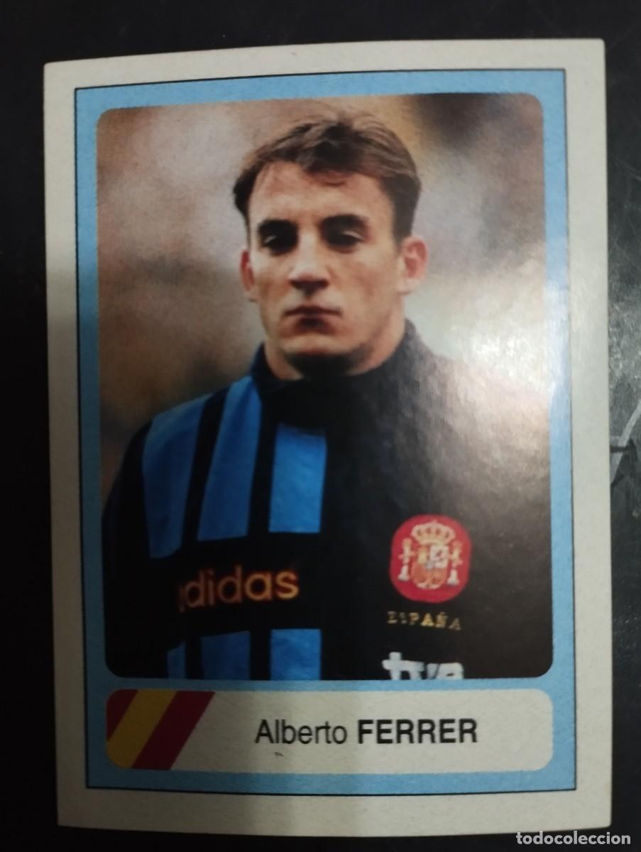 Sammeln alte Sammelbilder: Mundial USA 1994 Ediciones Estadio Cromo n&uacute;mero 169 Albert Ferrer