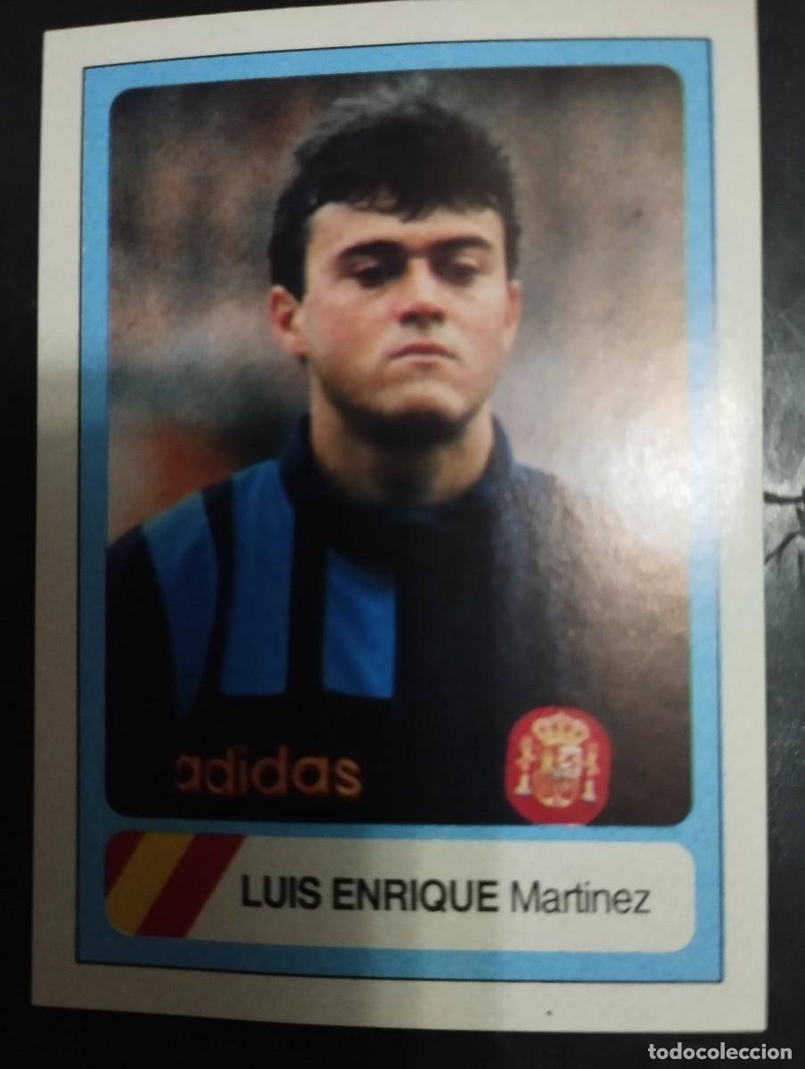 Sammeln alte Sammelbilder: Mundial USA 1994 Ediciones Estadio Cromo n&uacute;mero 179 Luis Enrique
