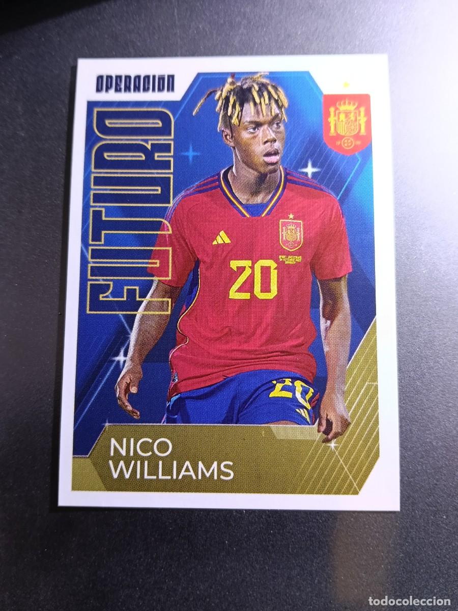 Coleccionismo cromos antiguos: CROMO NICO WILLIAMS 70 FUTURO ESPA&Ntilde;A SELECCION VAMOS SELECCION 70 EURO 2024 CARREFOUR PANINI