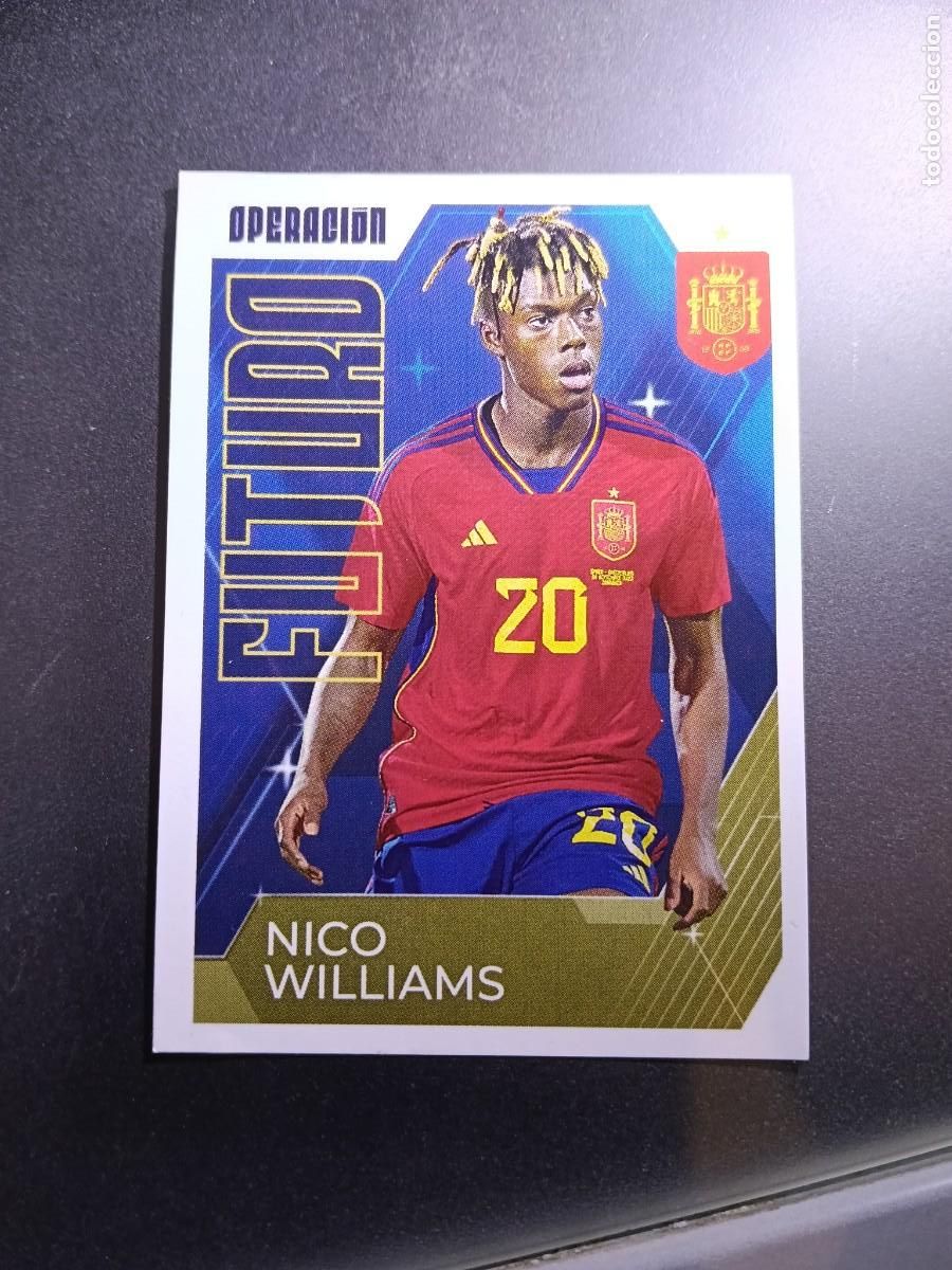 Coleccionismo cromos antiguos: CROMO NICO WILLIAMS 70 FUTURO ESPA&Ntilde;A SELECCION VAMOS SELECCION 70 EURO 2024 CARREFOUR PANINI