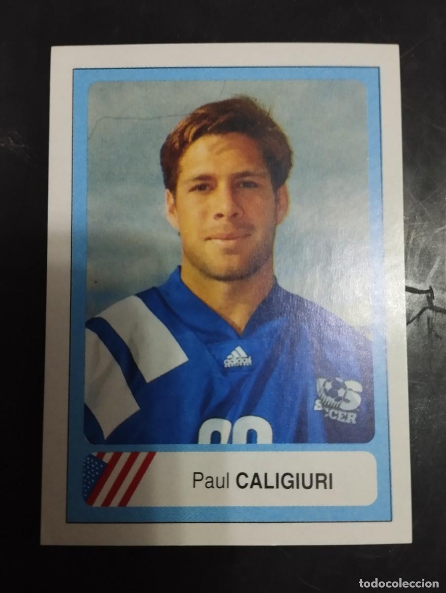 Coleccionismo cromos antiguos: Mundial USA 1994 Ediciones Estadio Cromo n&uacute;mero 192 Paul Caligiuri