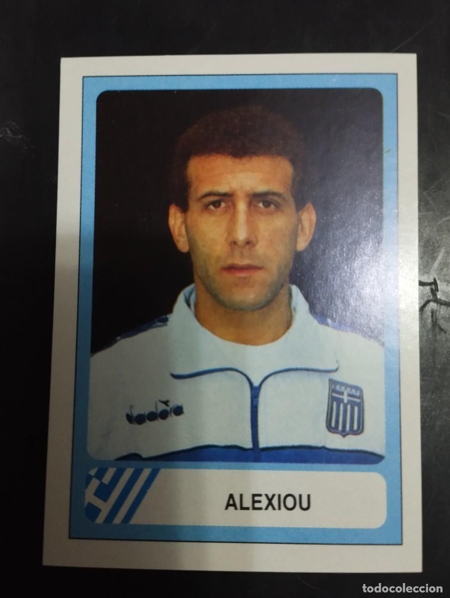 Coleccionismo cromos antiguos: Mundial USA 1994 Ediciones Estadio Cromo n&uacute;mero 209 Alexiou