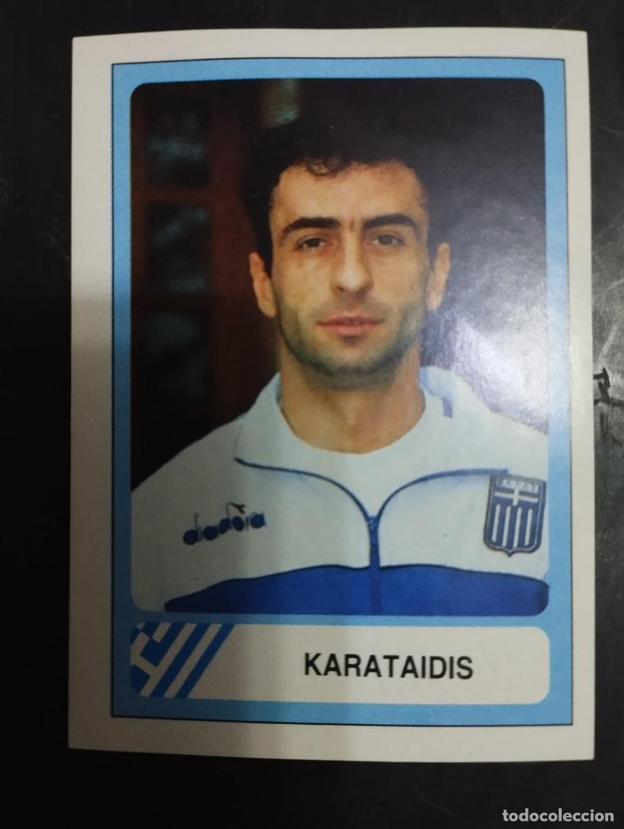 Coleccionismo cromos antiguos: Mundial USA 1994 Ediciones Estadio Cromo n&uacute;mero 210 Karataidis