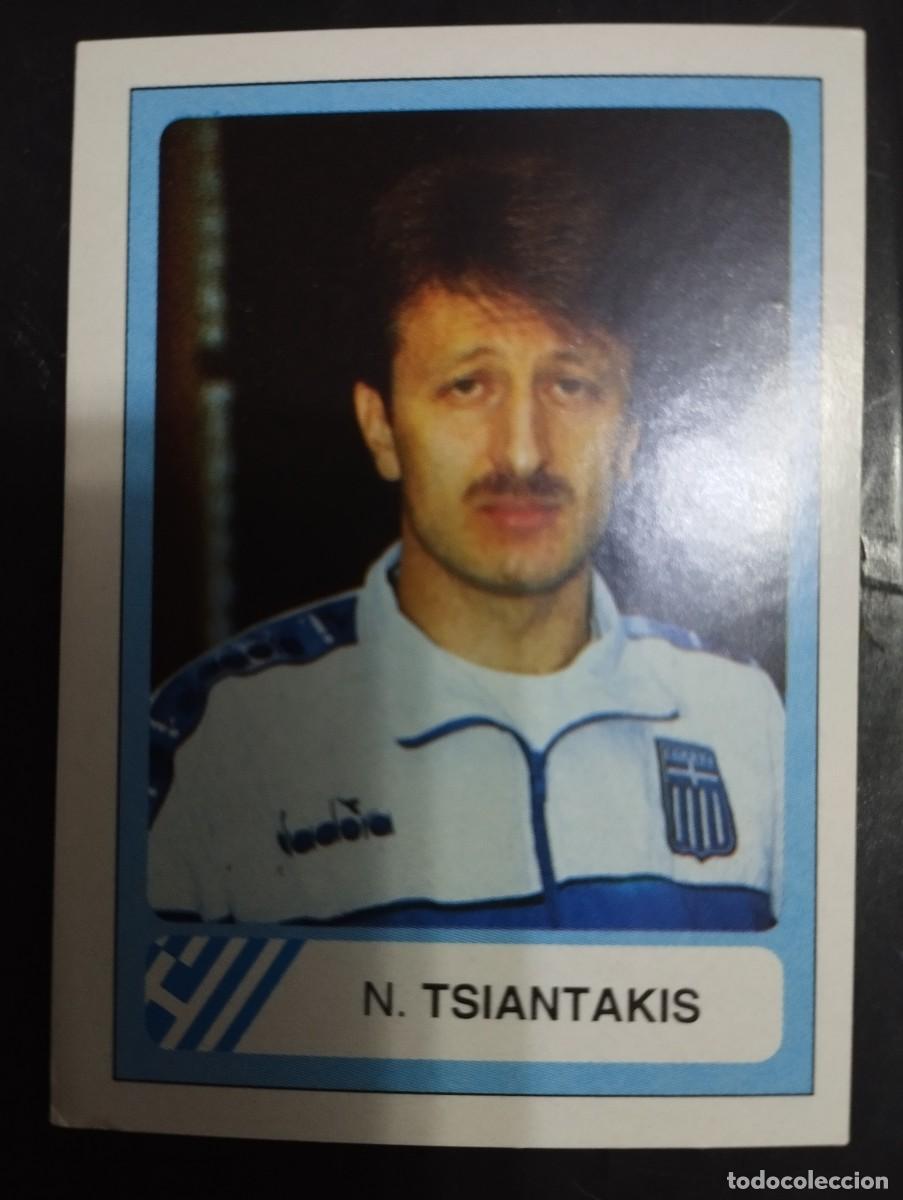 Coleccionismo cromos antiguos: Mundial USA 1994 Ediciones Estadio Cromo n&uacute;mero 214 Tsiantakis