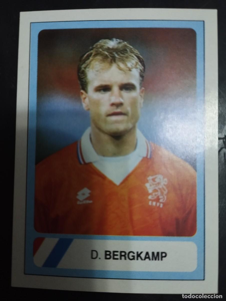 Coleccionismo cromos antiguos: Mundial USA 1994 Ediciones Estadio Cromo n&uacute;mero 232 Denis Bergkamp