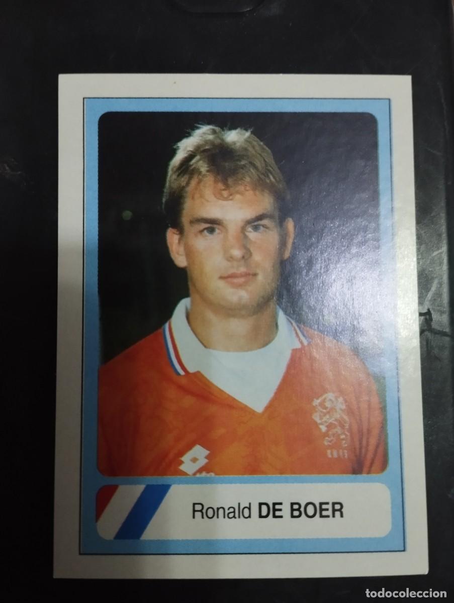 Coleccionismo cromos antiguos: Mundial USA 1994 Ediciones Estadio Cromo n&uacute;mero 233 Ronald de Boer