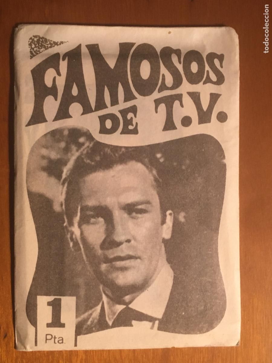 Coleccionismo cromos antiguos: famosos de TV T.V. fher sobre de cromos sin abrir cerrado
