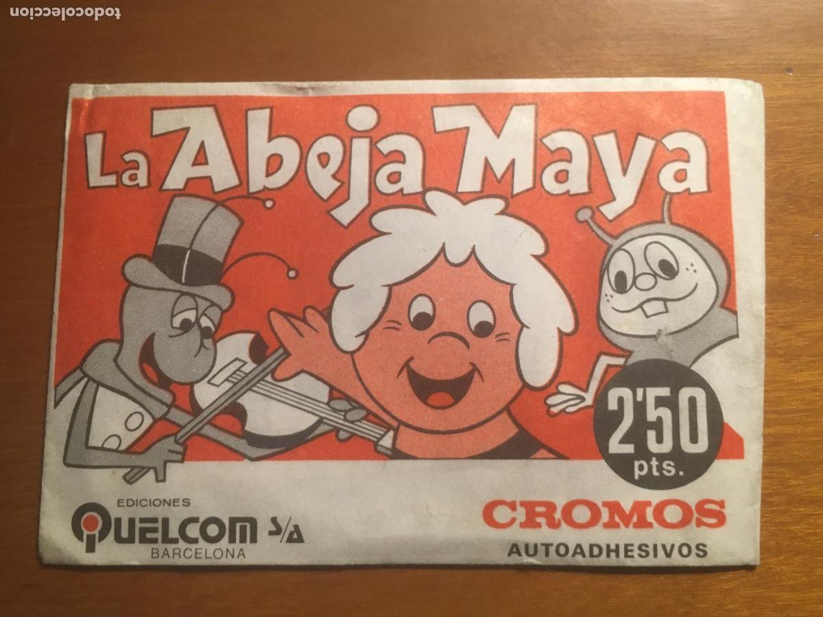 Coleccionismo cromos antiguos: la abeja maya quelcom sobre de cromos cerrado sin abrir