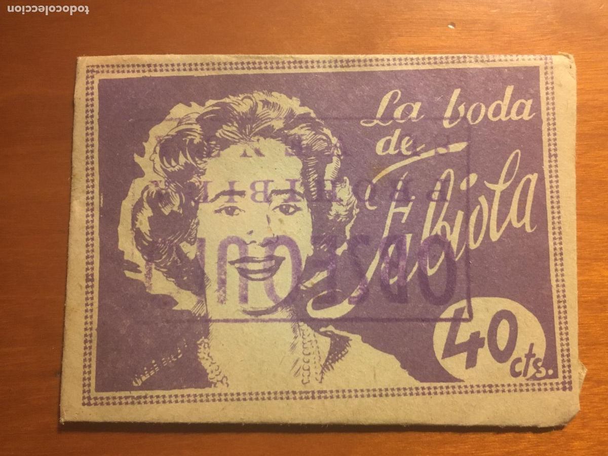Coleccionismo cromos antiguos: la boda de fabiola fher sobre de cromos sin abrir