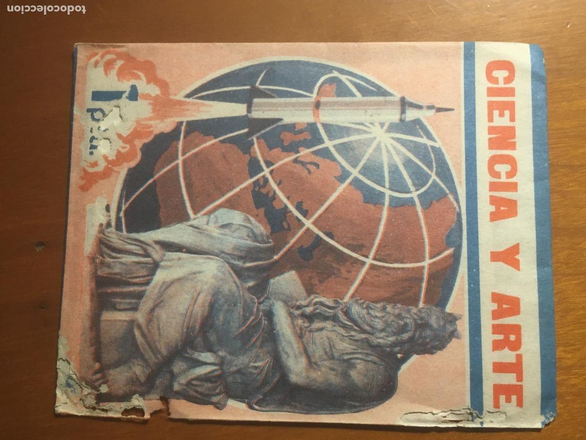 Coleccionismo cromos antiguos: ciencia y arte sobre de cromos sin abrir