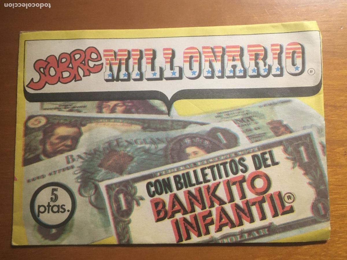 Coleccionismo cromos antiguos: sobre millonario sobre de cromos sin abrir cerrado