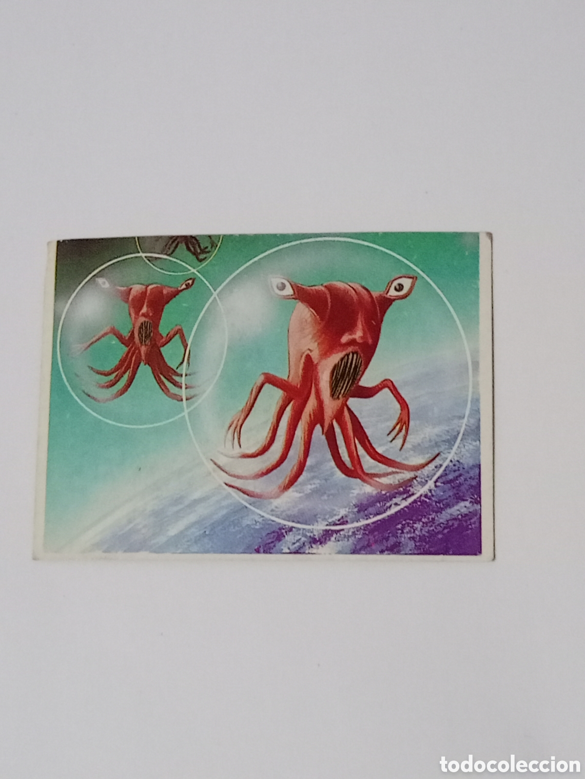 Colecionismo Cromos antigos: ALBUM OTROS MUNDOS. CROMO N&ordm; 128 EDITORIAL MAGA 1984 nunca pegado