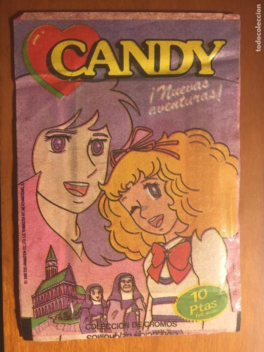Colecionismo Cromos antigos: candy nuevas aventuras ediciones este sobre de cromos sin abrir cerrado