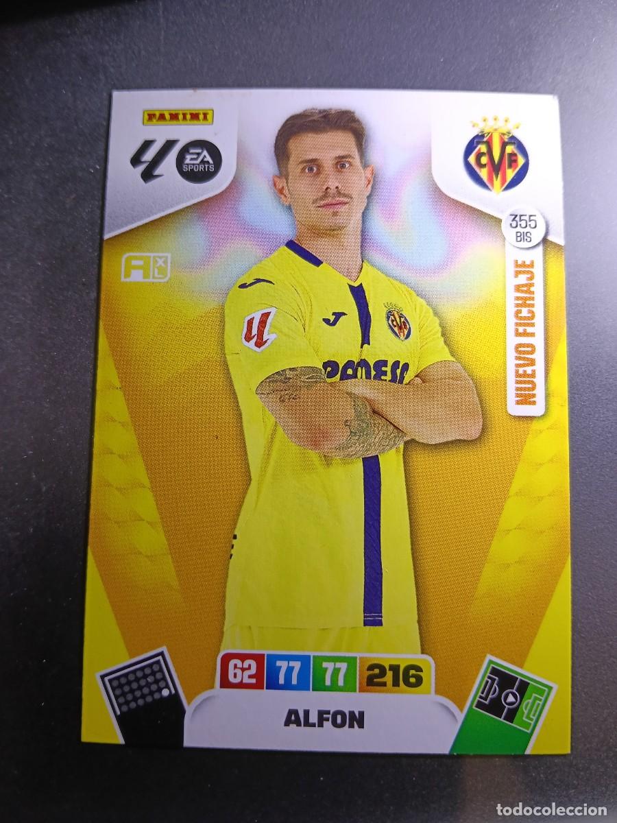 Coleccionismo cromos antiguos: ADRENALYN XL ALFON 355 BIS NUEVO FICHAJE VILLARREAL CROMO LIGA 2025 2026 25 26 PANINI