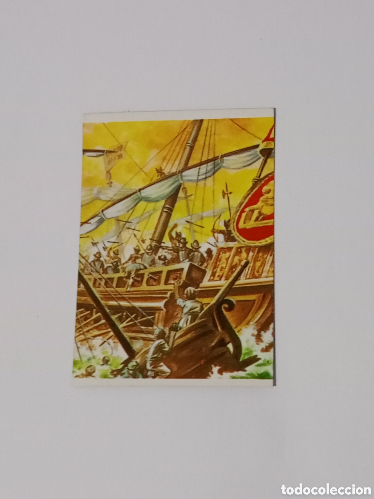Colecionismo Cromos antigos: CROMO HISTORIA FICCION SIN PEGAR N&ordm; 60 A&Ntilde;O 1980 ALBUM HISTORIA FICCION DE MAGA