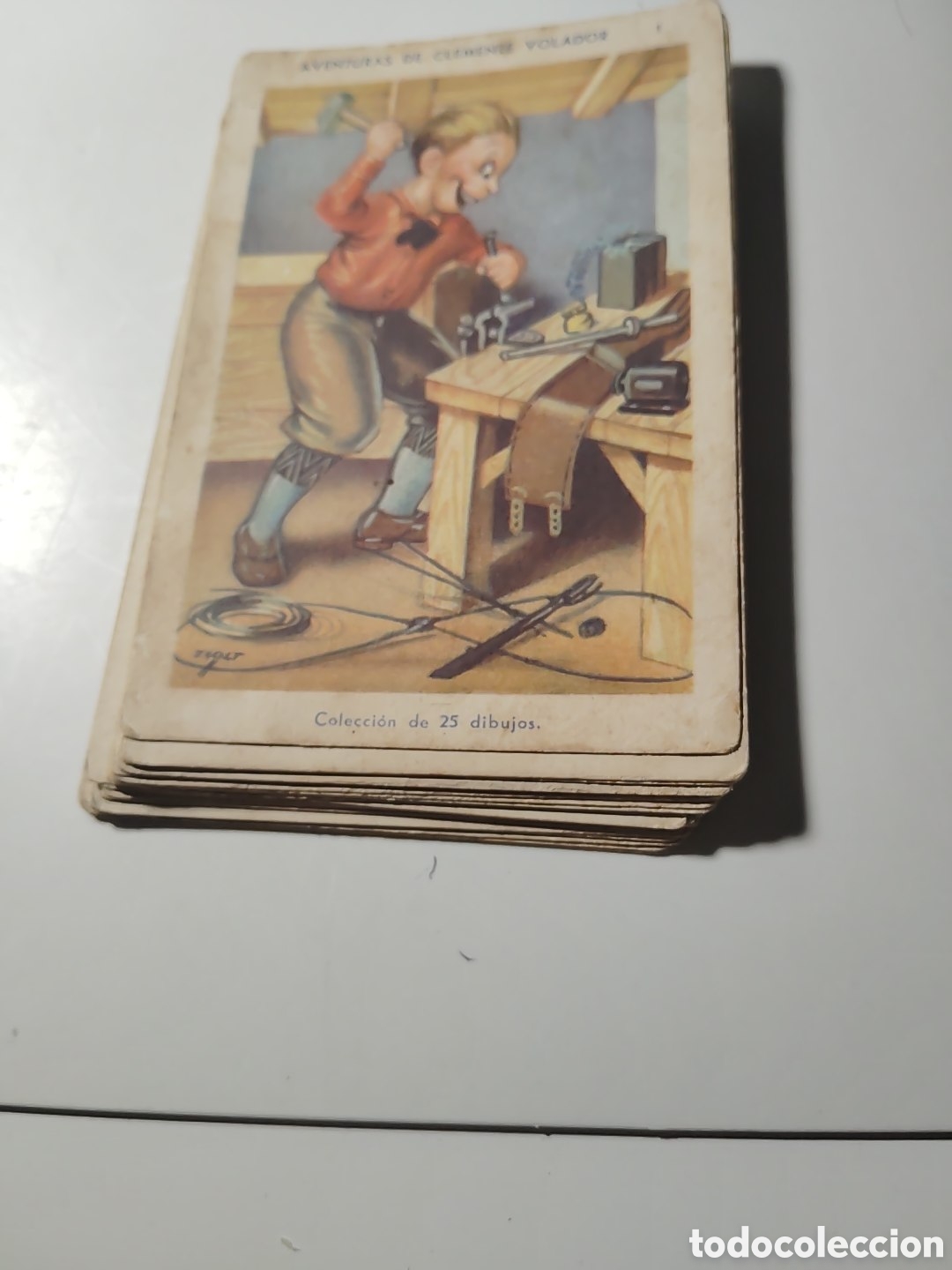 Sammeln alte Sammelbilder: Lote 18 cromos sin repetir de Aventuras de Clemente Volador. Faltan 7