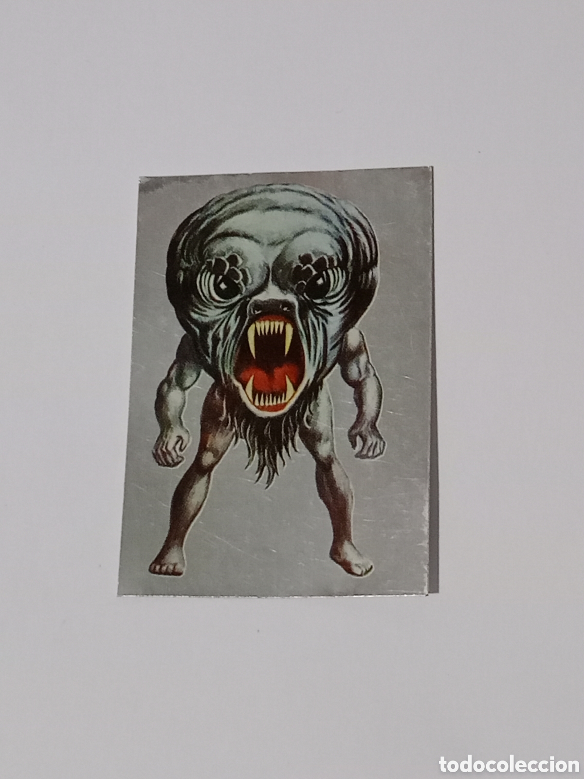 Collectable Antique Stickers: Historia Ficci&oacute;n - Cromo N&ordm; 257 Megafaz - Editorial Maga A&ntilde;o 1980 - Nunca pegado - Adhesivo