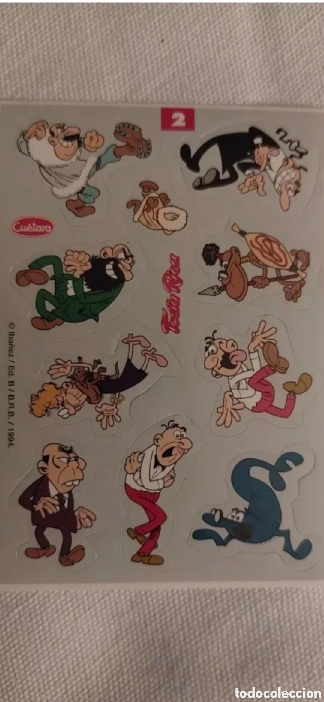 Collezionismo Figurine antiche: CROMO MORTADELO TOSTA RICA