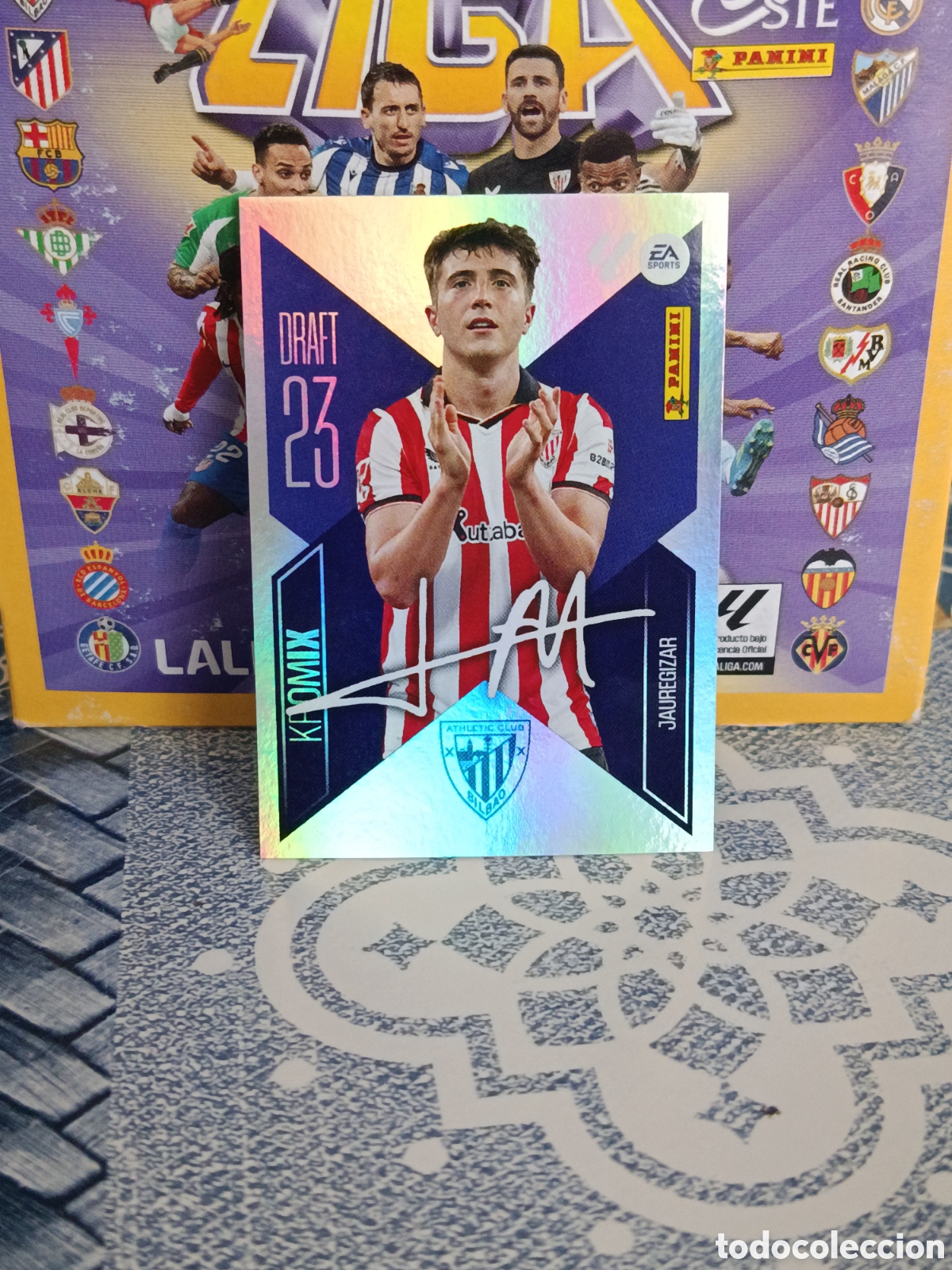 Colecionismo Cromos antigos: JAUREGIZAR ATLETIC CLUB DE BILBAO KROMIX DRAFT 23 N&ordm; 11 LIGA ESTE 26 27 2026 2027 PANINI