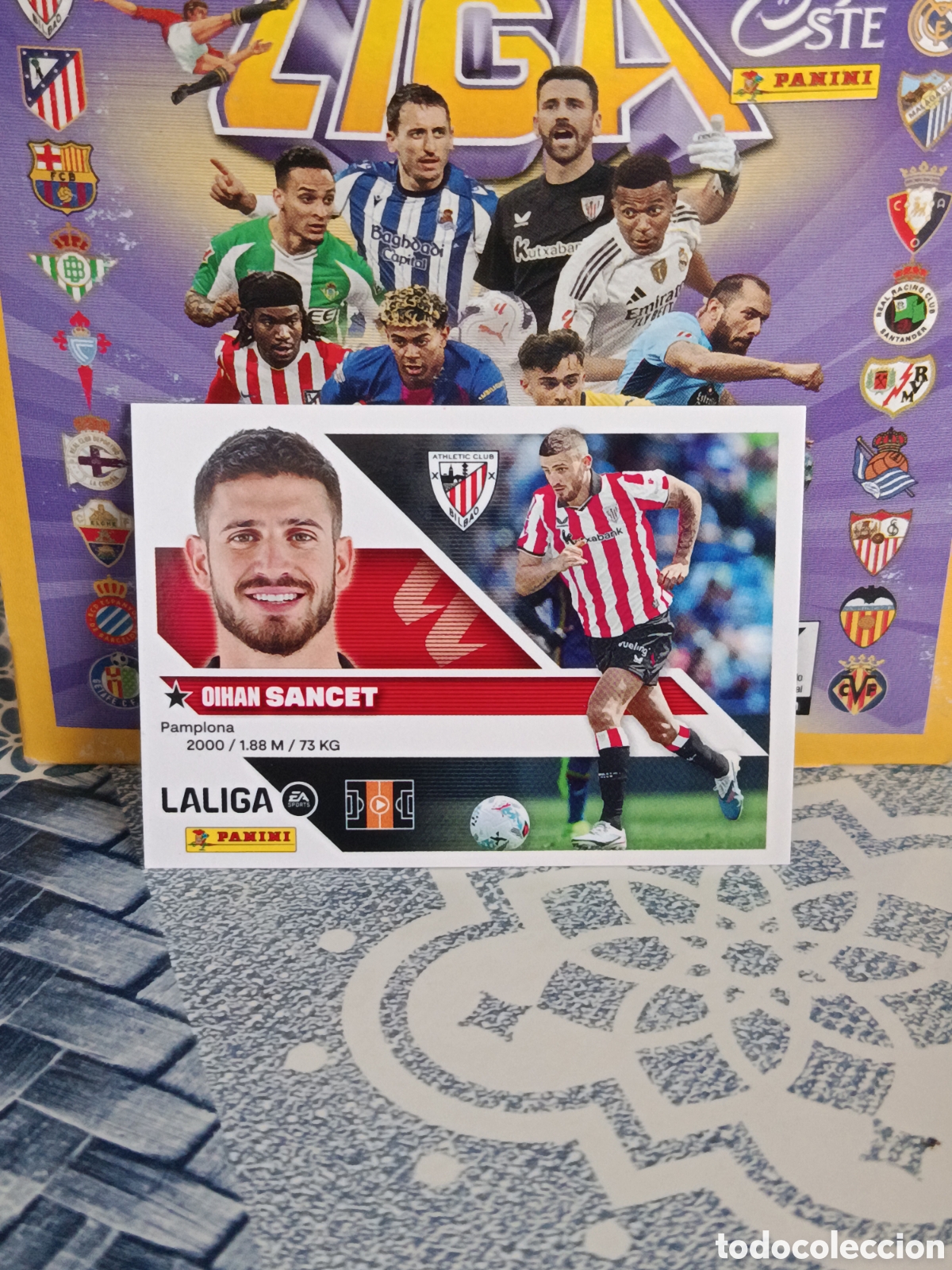 Collectable Antique Stickers: SANCET ATHLETIC CLUB N&ordm; 14 LIGA ESTE 26 27 2026 2027 PANINI &rdquo;NUEVO DE SOBRE&rdquo;