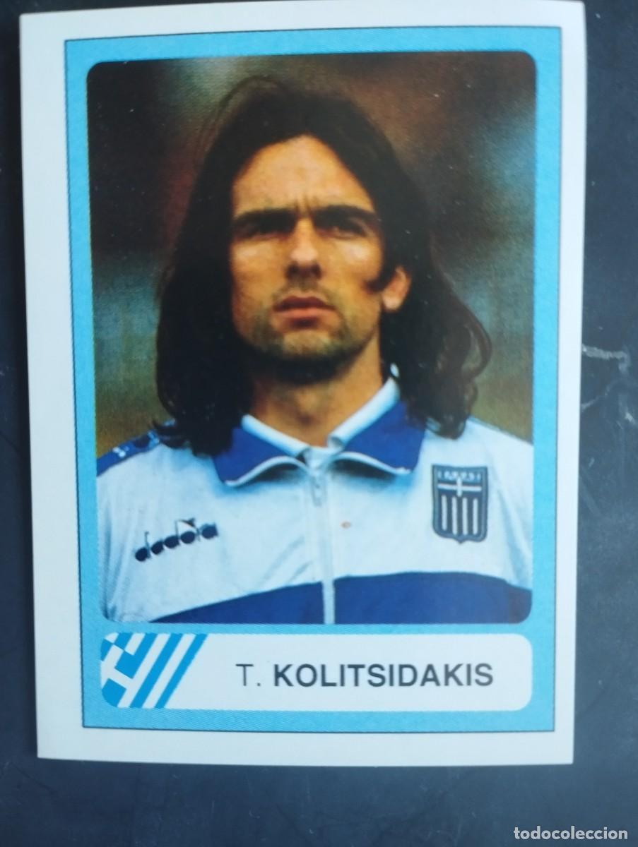 Sammeln alte Sammelbilder: Mundial USA 1994 Ediciones Estadio Cromo n&uacute;mero 206 Kolitzidakis