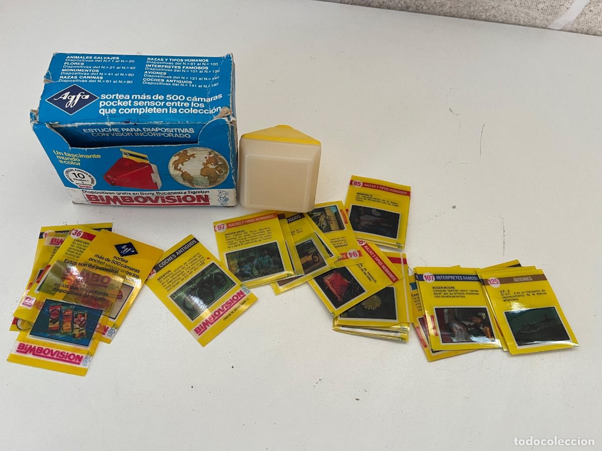 Coleccionismo cromos antiguos: BIMBOVISION VISOR Y 36 CROMOS - Foto 1