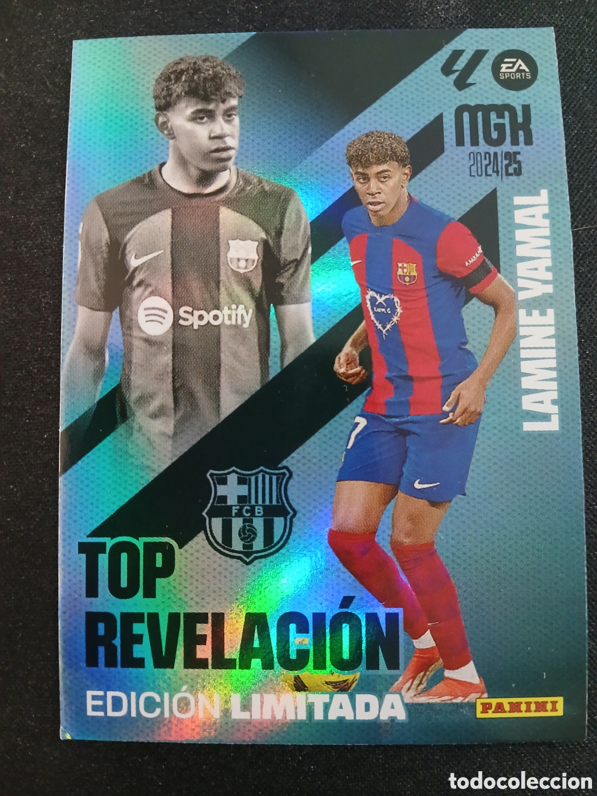 Collectable Antique Stickers: Lamine Yamal Ed. Limitada Top Revelacion Megacracks 24-25