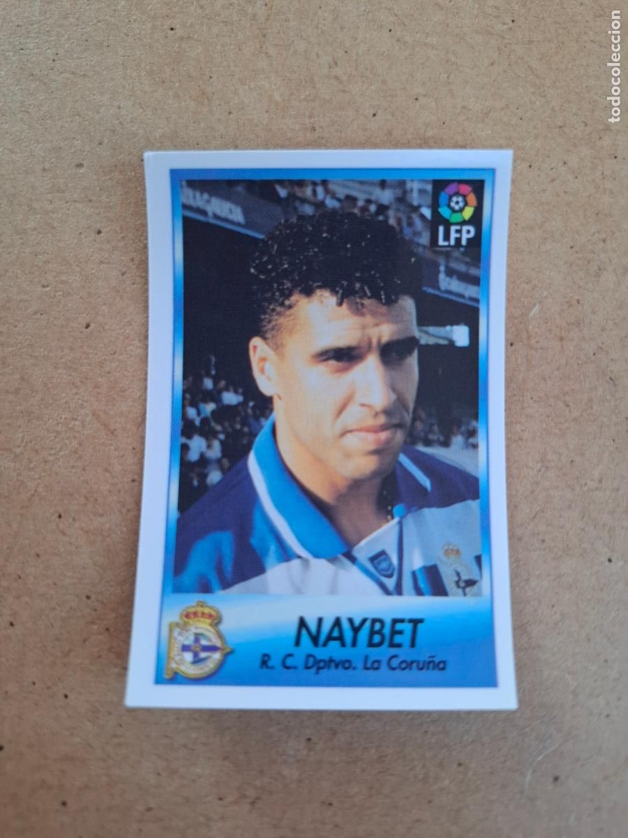 Sammeln alte Sammelbilder: BOLLYCAO 96 97 1996 1997 - 69 NAYBET - R.C. DEPORTIVO ( TRASERA SIGUE LA LIGA ) NUNCA PEGADO