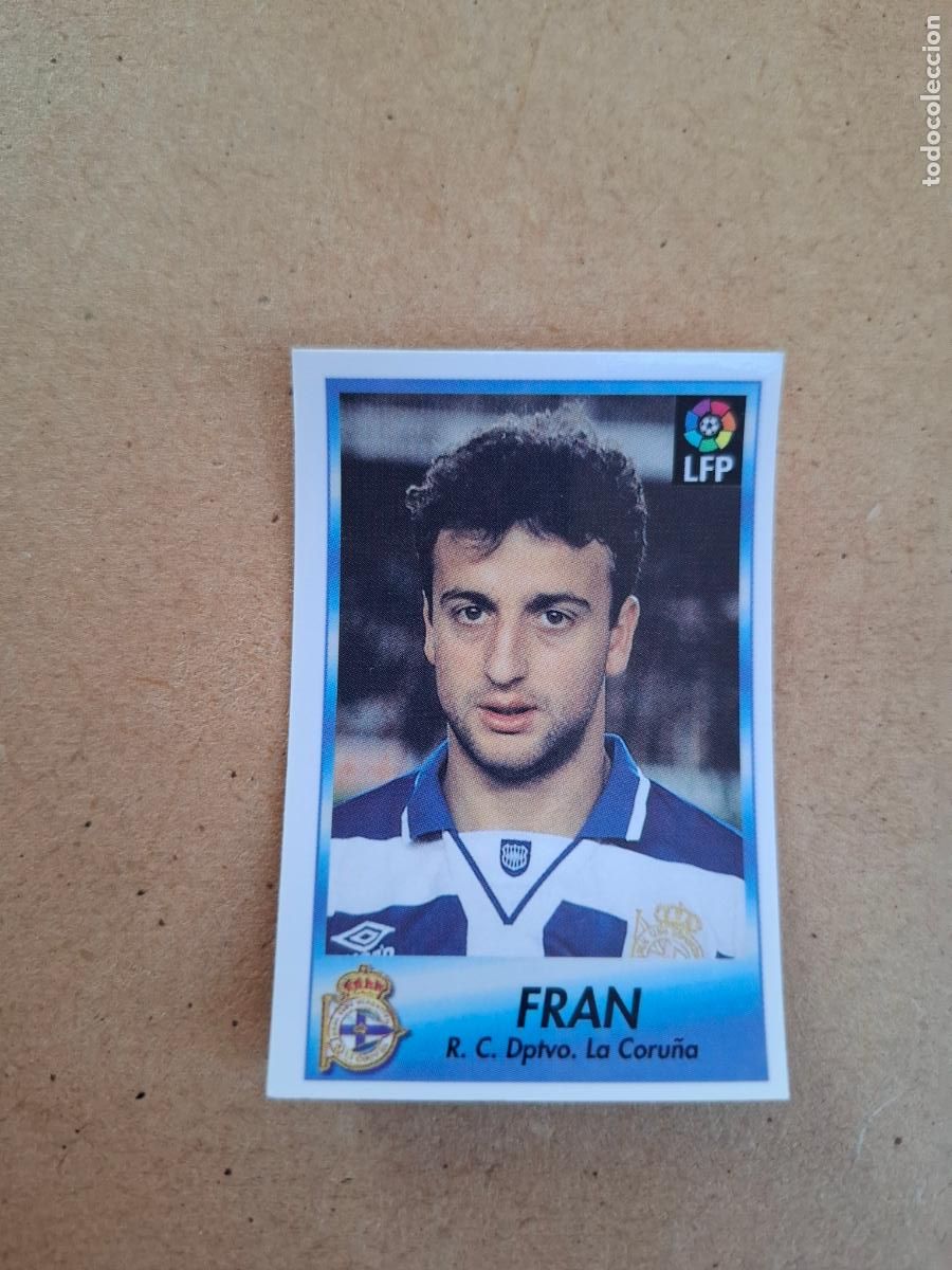 Coleccionismo cromos antiguos: BOLLYCAO 96 97 1996 1997 - 72 FRAN - R.C. DEPORTIVO ( TRASERA TE PRESENTA F&Uacute;TBOL ) NUNCA PEGADO