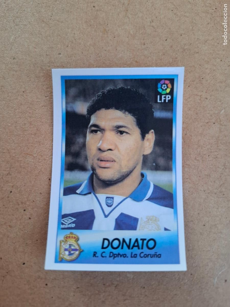 Coleccionismo cromos antiguos: BOLLYCAO 96 97 1996 1997 - 73 DONATO - R.C. DEPORTIVO ( TRASERA SIGUE LA LIGA ) NUNCA PEGADO