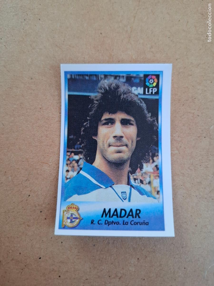 Coleccionismo cromos antiguos: BOLLYCAO 96 97 1996 1997 - 78 MADAR - R.C. DEPORTIVO ( TRASERA TE PRESENTA F&Uacute;TBOL ) NUNCA PEGADO