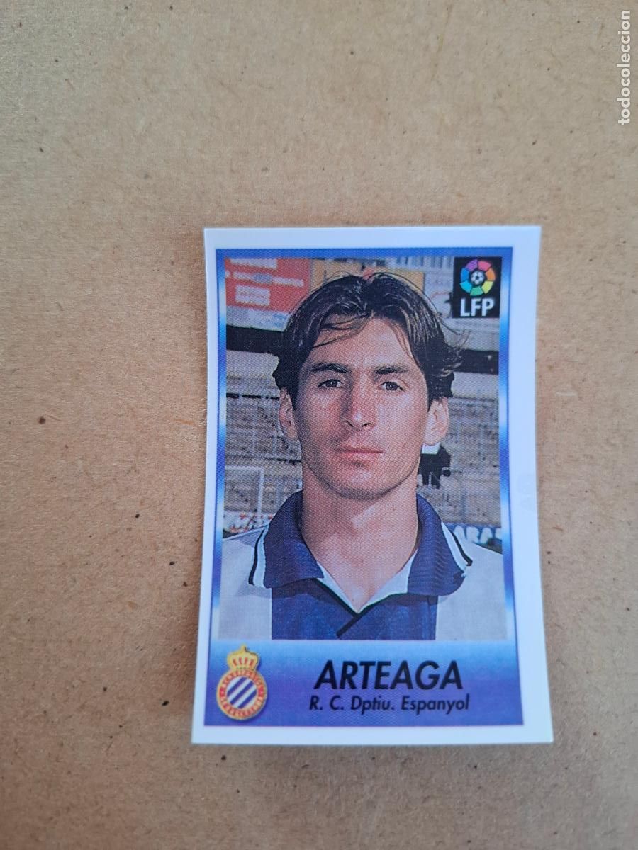 Coleccionismo cromos antiguos: BOLLYCAO 96 97 1996 1997 - 87 ARTEAGA - RCD. ESPANYOL ( TRASERA TE PRESENTA F&Uacute;TBOL ) NUNCA PEGADO
