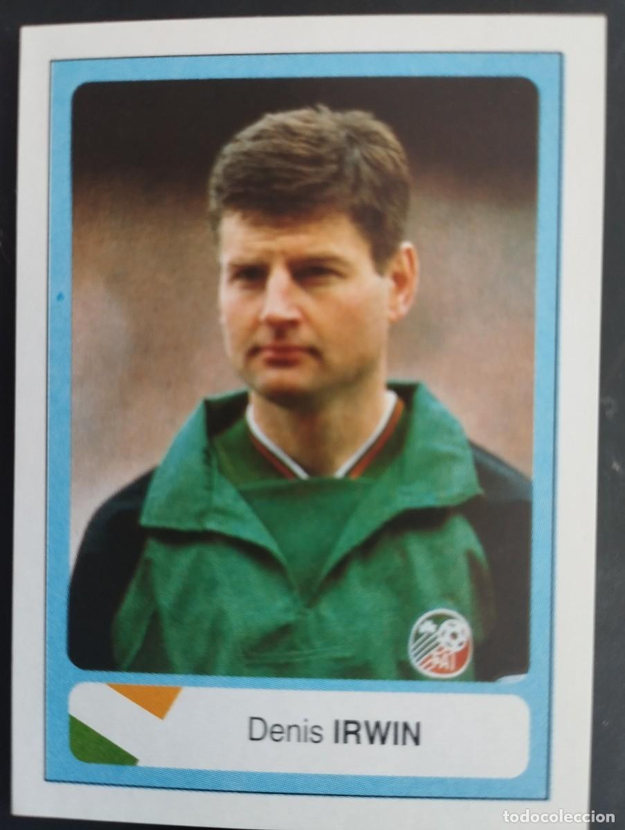 Colecionismo Cromos antigos: Mundial USA 1994 Ediciones Estadio Cromo n&uacute;mero 241 Denis Irwin