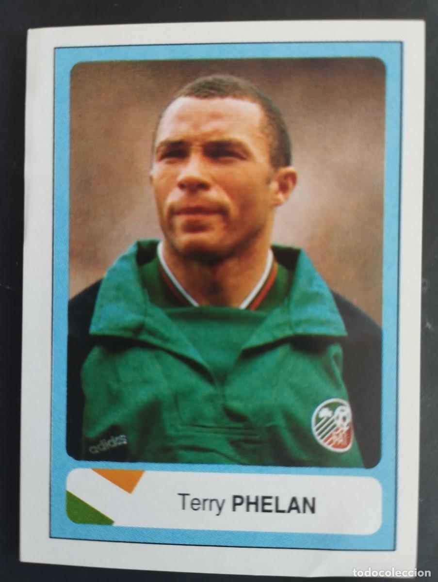 Sammeln alte Sammelbilder: Mundial USA 1994 Ediciones Estadio Cromo n&uacute;mero 244 Terry Phelan